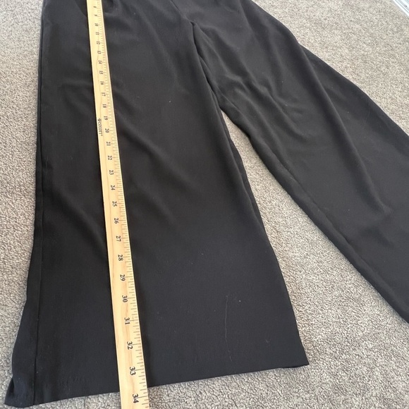 ZARA Trafaluc Collection Women's Black Wide-Leg Trousers - Size S - Picture 7 of 9